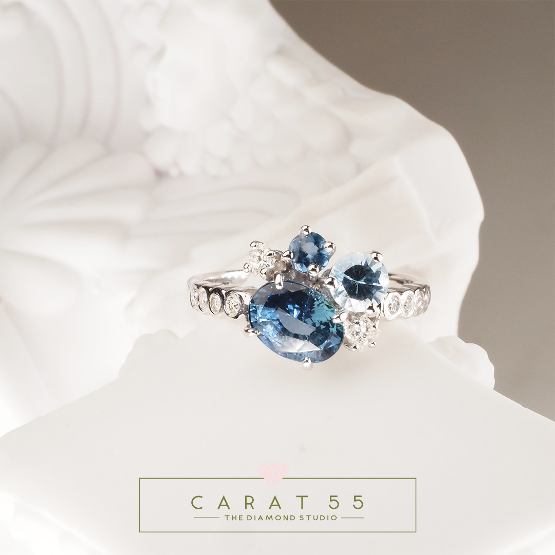 Sapphire Horizon Ring